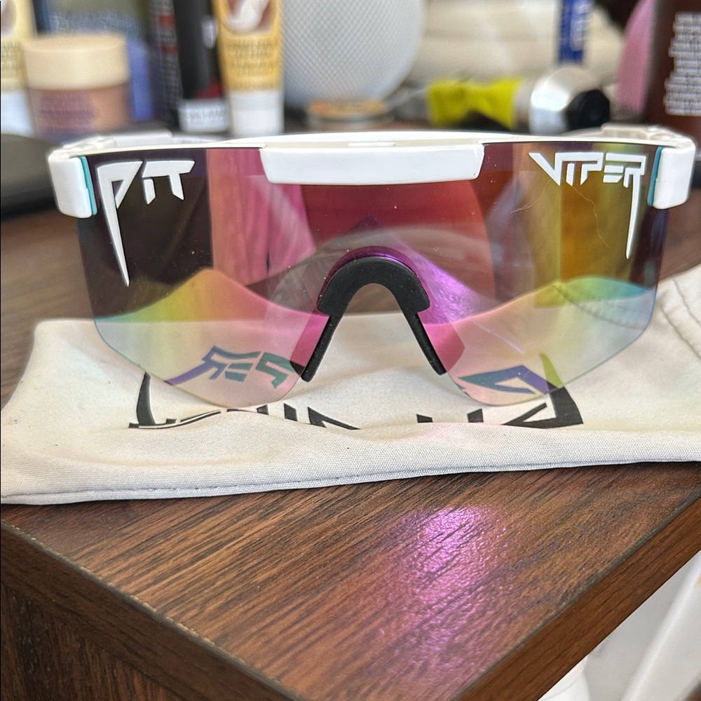 Pit Viper Rainbow Reflective Sunglasses